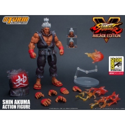 STORM COLLECTIBLES Akuma (San Diego Comic Con 2018 Exclusive) Street Fighter V 1/12 Scale Action Figure Sdcc