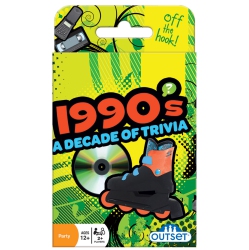 OUTSET MEDIA 1990's A Decade Of Trivia 2+ Players, Ages 12+