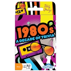 OUTSET MEDIA 1980's A Decade Of Trivia 2+ Players, Ages 12+