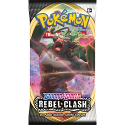 POKEMON USA Pokemon Trading Card Game: Sword & Shield (Swsh2) Rebel Clash Booster Pack 10 Cards Per Pack