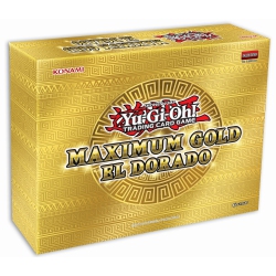 KONAMI Yugioh Trading Card Game: Maximum El Dorado 4 Packs, 7 Cards Per Pack In Gold