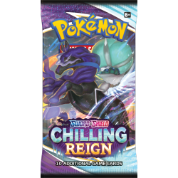 POKEMON USA Pokemon Trading Card Game: Sword & Shield (Swsh6) Chilling Reign Booster Pack 10 Cards Per Pack