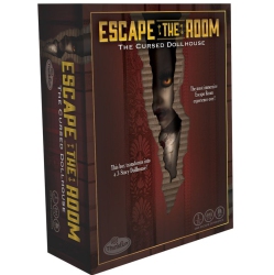 THINKFUN Escape The Room: The Cursed Dollhouse 1-4 Players, Ages 13+, 120+ Minutes
