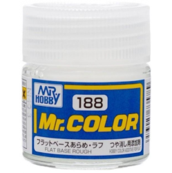 MR. HOBBY Mr. Color 188 - Flat Base Rough Hobby Color Additive for Flat (C188) Plastic Model Kit Paint