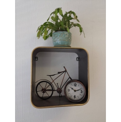 PETERSON ARTWARES Table Clock - Bike Table Clock