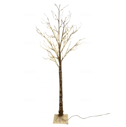 PETERSON ARTWARES 70" Lighted Birch Tree
