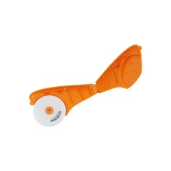 PETERSON HOUSEWARES Pizza Cutter - Ceramic Pizza Cutter - Handle Can Be Opened