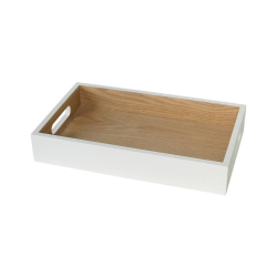 PETERSON HOUSEWARES Ash Wood: Tray With Handles