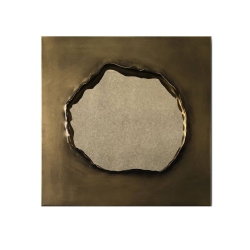 PETERSON ARTWARES Wall Mirror - Decorative Metal Wall Mirror