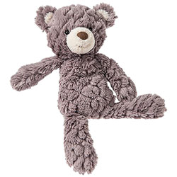 Mary Meyers Putty Nursery 11" Bear Plush - Grey