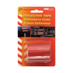 TRIM BRITE 89518 Tape Reflect 2"x24" In Red