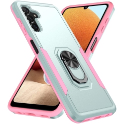 CSMART 【】 Shockproof Heavy Duty Magnetic Hard Armor Kickstand Case With Ring Holder for Samsung Galaxy A13 5G / A04S In Mint