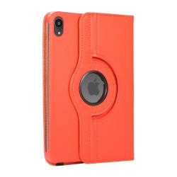 CC Topsave 360 Rotating Pu Leather Tablet Case Cover for Apple Ipad Mini 6 In Orange
