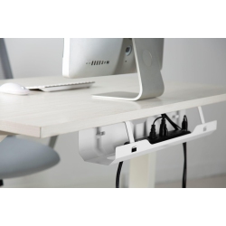 PRIMECABLES Under Desk Cord Management Cable Tray Organizer for Work Computer Tables, Home And Office Sit-Stand Desks ®