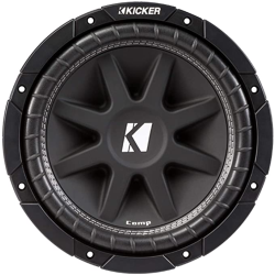 KICKER 43C124 12" 300W 4-Ohm Comp Series Car Audio Sub Subwoofer C12
