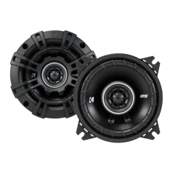 KICKER 43Dsc44 D-Series 4-Inch 120 Watt 2-Way Coaxial Speakers (Pair) In Black