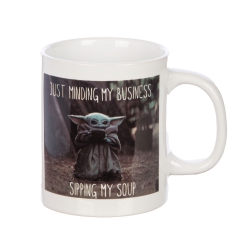 BIOWORLD The Child The Mandalorian Funny Soup Meme Ceramic Mug