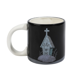 VANDOR Nightmare Before Christmas Zero Dog Shaped Ceramic Soup Coffee Mug, 20 OZ, Multicolor