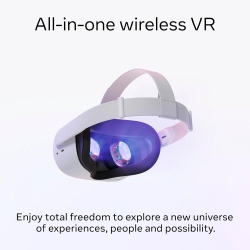 VR  quest 2　128G Oculus Quest 2 128GB VR Headset with Touch Controllers