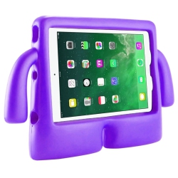 CSMART 3D Silicone Foam Shockproof Child Kids Stand Case Cover for Ipad Mini 6 6Th Gen. / Mini 7 7Th Gen. In Purple