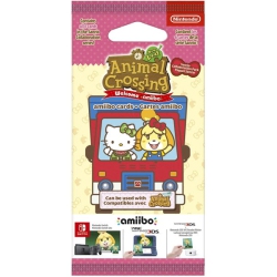 NINTENDO Animal Crossing: New Leaf - Welcome Amiibo Cards - Sanrio Collaboration Pack [ Accessory]
