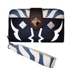 BIOWORLD Star Wars Ahsoka Tano Wallet Wristlet In Multicolor