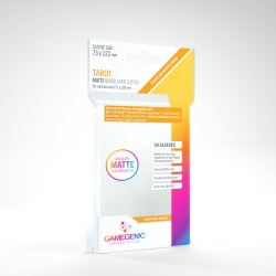 GAMEGENIC Matte Board Game Sleeves - Tarot (73MM X 122Mm) 50 Sleeves Per Pack