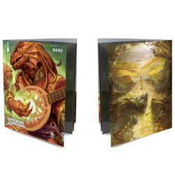 ULTRA PRO Dungeons & Dragons Class Folio With Stickers: Bard