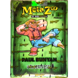 METAZOO GAMES Metazoo Trading Card Game: Wilderness - Paul Bunyan Theme Deck (Sale)
