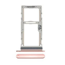 ESOURCE PARTS Replacement Nano Sim Card + Micro Sd Card Tray for Lg Velvet - Illusion Sunset