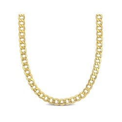 GEM AND HARMONY Mens 20 Inch Curb Link Chain Necklace In 10K Gold In Yellow
