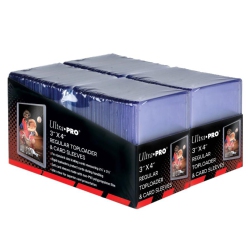 ULTRA PRO Toploads 3X4 Regular With Sleeves 200Ct
