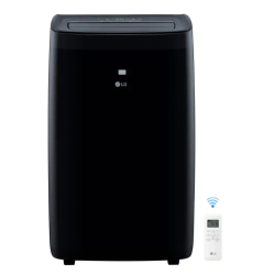 LG 12, 000 Btu (10, 000 Doe) 115-Volt Portable Air Conditioner Cools 450 Sq Ft With Dehumidifier Function, Wi-Fi Enabled (Lp1021Bssm)