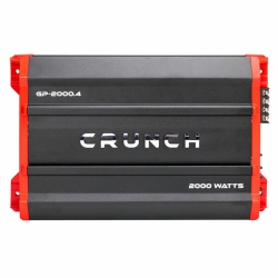CRUNCH Gp-2000.4 Ground Pounder 2000 Watt 4-Channel Car Audio Amplifier