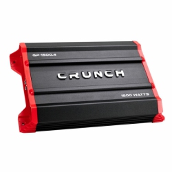 CRUNCH Gp-1500.4 Ground Pounder 1500 Watt 4-Channel Car Audio Amplifier