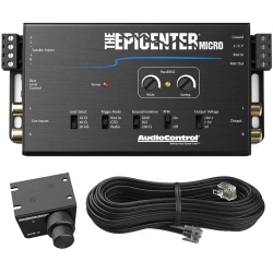 AUDIO CONTROL Audiocontrol The Epicenter Micro Bass Restoration Processor & Line Output Converter W/acr-4 Remote Included