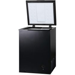 ARCTIC KING 3.5 Cu. Ft. Chest Freezer - Adjustable Thermostat, Removable Basket, Accessible Defrost Drain, Perfect for Small Spaces