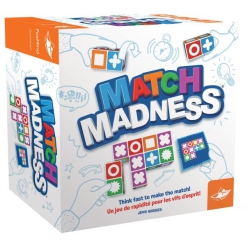 FOXMIND GAMES Match Madness 1-4 Players, Ages 7+, 20 Minutes
