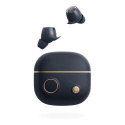 EDIFIER Uni-Budstooth 5.0 Earphones In Ear With Charging Case, Waterproof - Dark In Blue