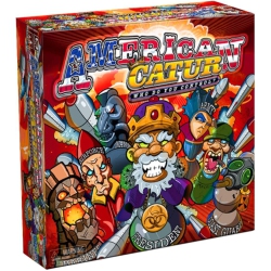 BOARD GAME MANUFACTU Ring, Llc. American Catur 2-4 Players, Ages 5+, 30-140 Minutes