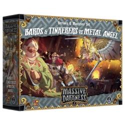 CMON (COOL MINI OR N Ot) Massive Darkness 2: Bards & Tinkerers Vs Metal Angel 1-6 Players, Ages 14+, 60-120 Minutes