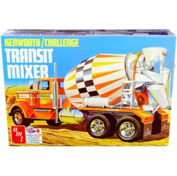 ALUMINUM MODEL TOYS (Amt) Kenworth/challenge Transit Mixer (Amt1215) 1:25 Scale Truck Model Kit