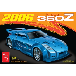 ALUMINUM MODEL TOYS 2006 Nissan 350Z (Amt1220M) 1:25 Scale Car Plastic Model Kit