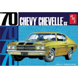 ALUMINUM MODEL TOYS '70 Chevy Chevelle Ss (Amt1143) 1:25 Scale Car Plastic Model Kit