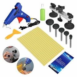 FLY5D 19PCs Auoto Body Paintless Dent Removal Repair Tool Kits Bridge Puller Tool Kits
