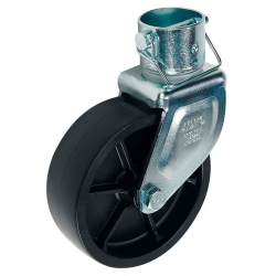 BULLDOG 8312860 Poly Wheel- Trailer Jack