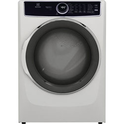 Electrolux 8.0 Cu. Ft. Electric Steam Dryer (ELFE753CAW) - White - Open Box - Perfect Condition