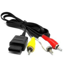 MARS DEVICES Av Rca Cable for Nintendo Super Nintendo Snes Gamecube N64 Nintendo 64 By