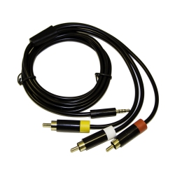 MARS DEVICES Composite Av Cable for Xbox 360 E By