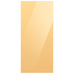 Samsung Panel for BESPOKE 4-Door Flex French Refrigerator - Top Panel - Sunrise Yellow Glass